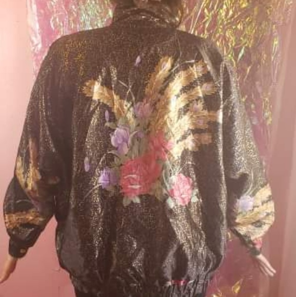 80's vintage windbreaker jacket - Picture 2 of 3